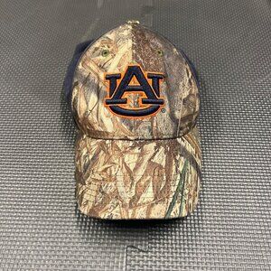 Auburn University Camouflage Baseball Cap Adjustable Realtree Camo Sports Fan He